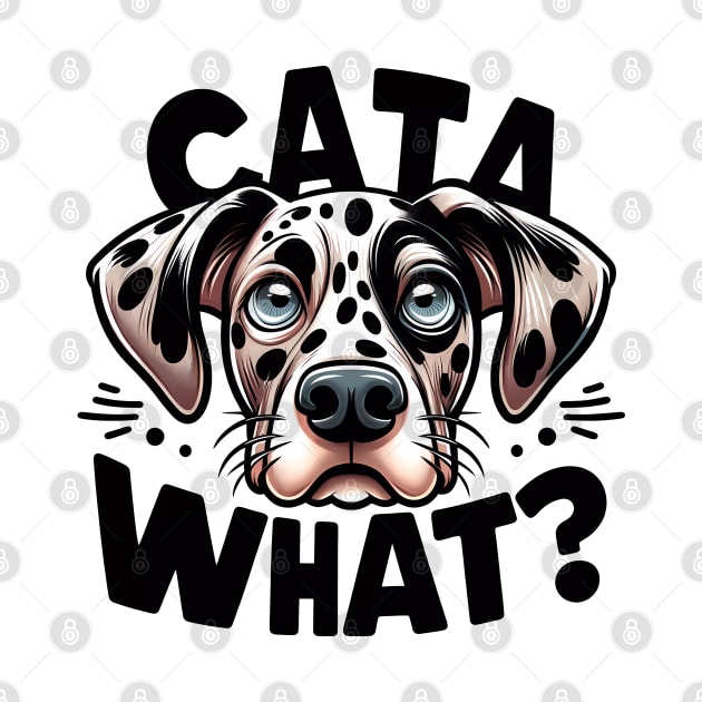 Catahoula Leopard Dog Cata What Funny Puppy by Sports Stars ⭐⭐⭐⭐⭐