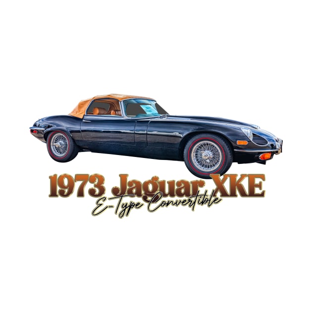 1973 Jaguar XKE E-Type Convertible by Gestalt Imagery