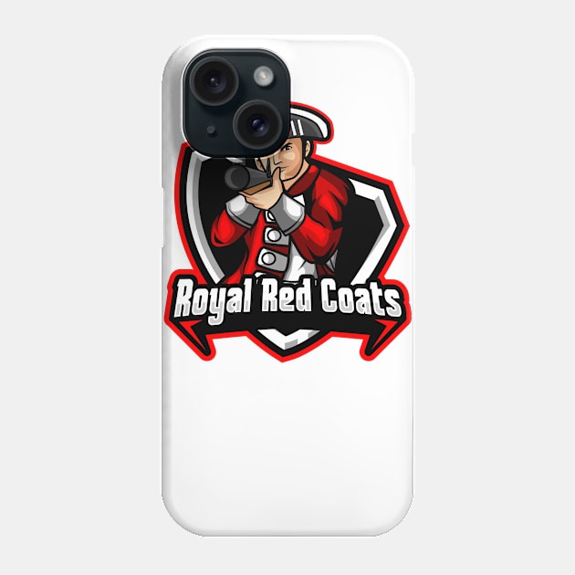 Royal Red Coats Phone Case by TexcwbyGaming