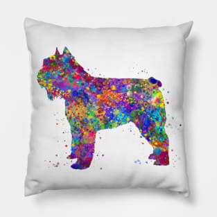 Bouvier des flandres dog Pillow