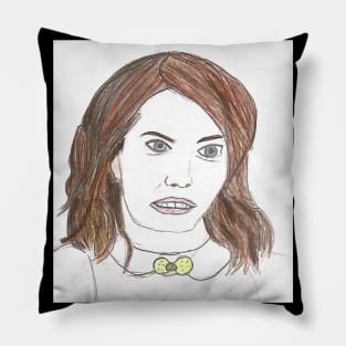 Emma Stone Fan Art Pillow