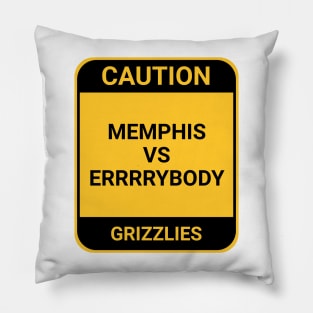 MEMPHIS VS ERRRRYBODY Pillow