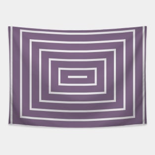 Purple Rectangle Tapestry