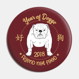 Year of Doggo 2 Pin