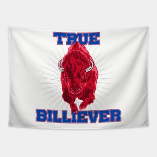 WNY Pride T-Shirt - Charging Football Buffalo - True Billiever Tapestry