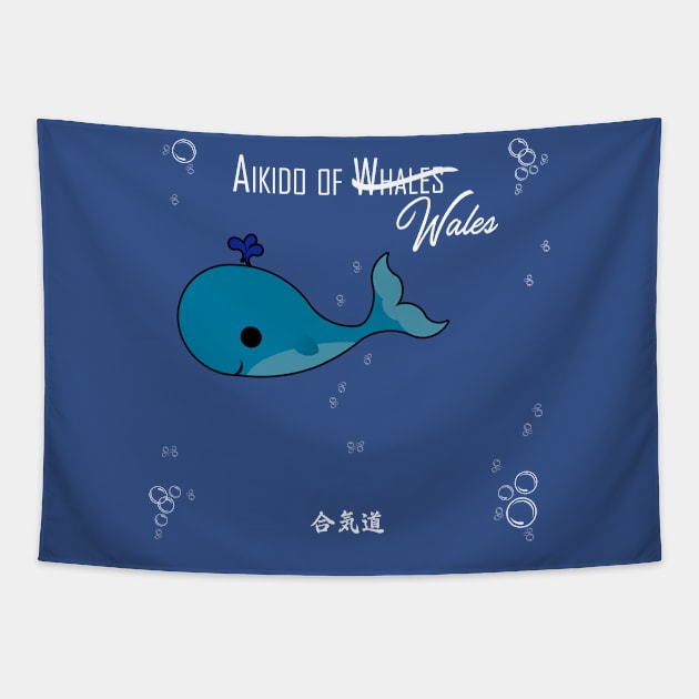 Aikido of Whales Tapestry by timescape