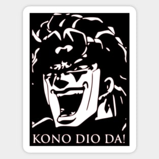 Kono Dio Da Stickers for Sale