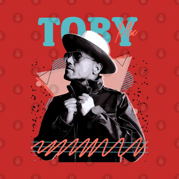 TobyMAC Fan Art Retro Design // Vintage by Nandin Putri