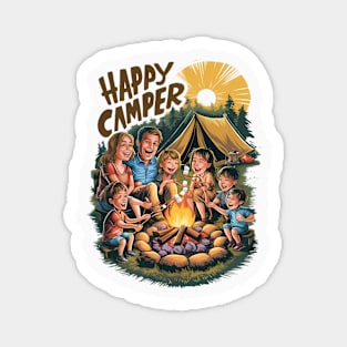 Happy Camper Magnet