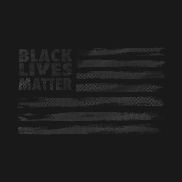 Black Lives Matter Flag by dezeight