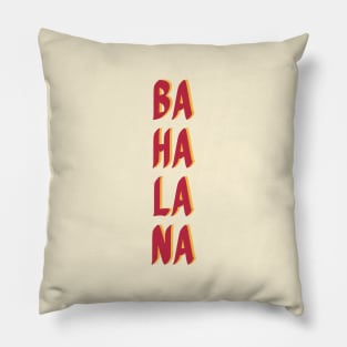 BAHALA NA FILIPINO TAGALOG STICKER HOODIE Pillow