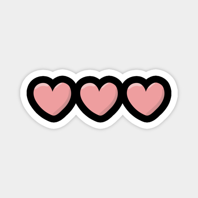 Three Hearts Hearts Magnet Teepublic