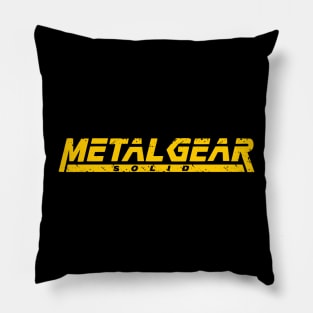 yellow gear Pillow