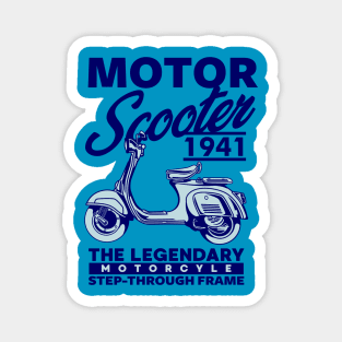 MOTOR SCOOTER 1941 Magnet