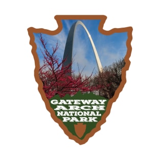 Gateway Arch National Park arrowhead T-Shirt