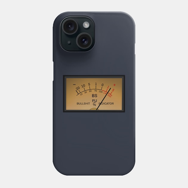 BS METER Phone Case by 752 Designs