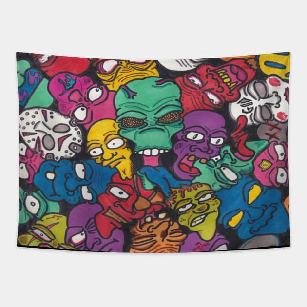 Faze Maze Tapestry by AFlynnstone