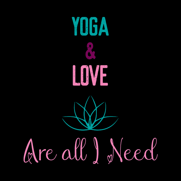 yoga and love are all I need by Elitawesome