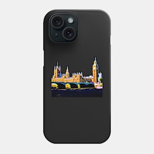 Houses of Parliament with Big Ben, London Phone Case