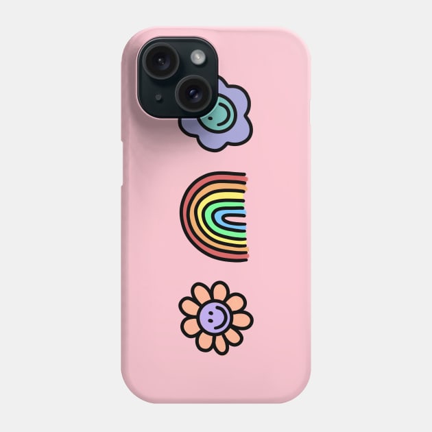 Happy Doodle Phone Case by Maddie Doodle