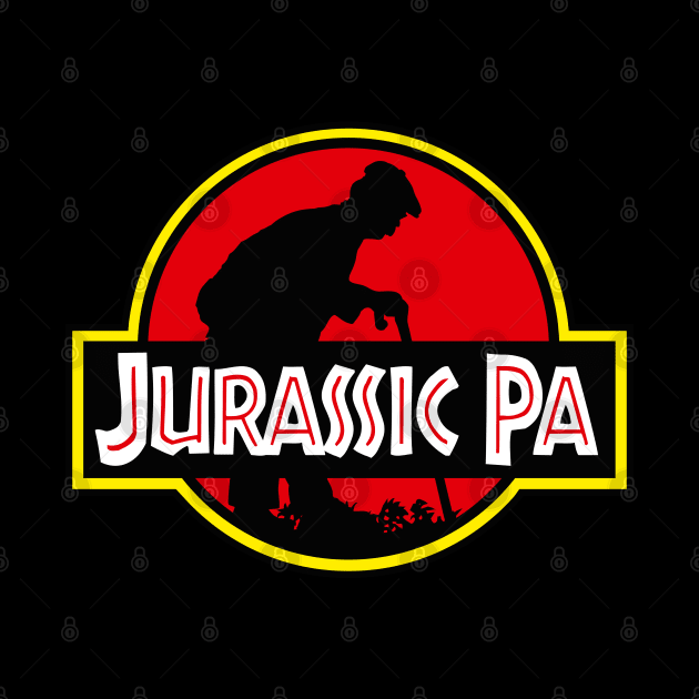 Jurassic pa retire birthday funny retirement gift by LaundryFactory