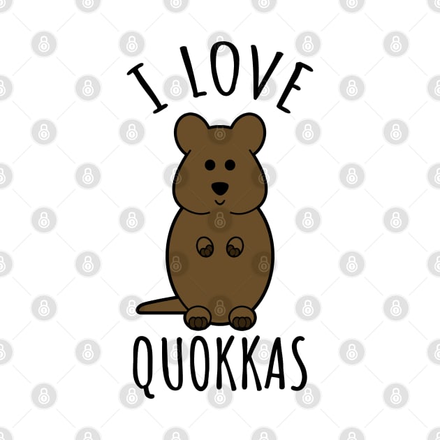 I Love Quokkas by LunaMay