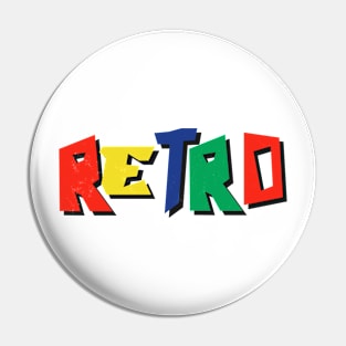 Retro Colors Pin