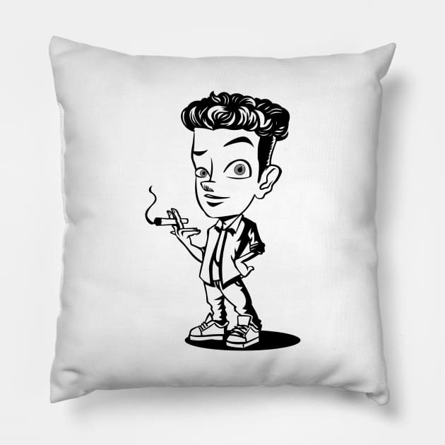 Lets Smoke Pillow by Whatastory