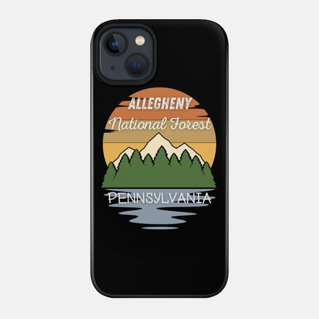 Allegheny National Forest Pennsylvania - National Forest - Phone Case