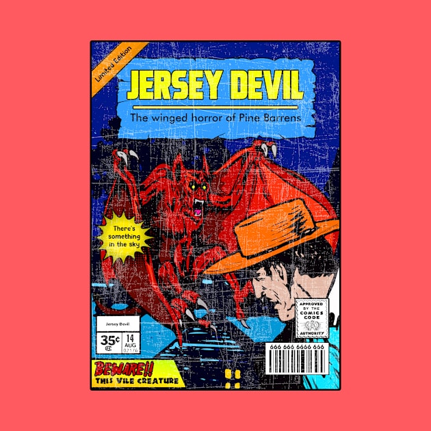 JERSEY DEVIL VINTAGE by theanomalius_merch