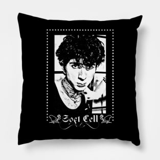 Soft Cell /// Punksthetic Synthwave Fan Design Pillow