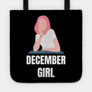 Birthday Gifts for Women December Women December Girl Pink Tote