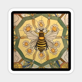 Bee drawing Magnet