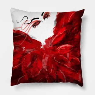 Red eyes Pillow