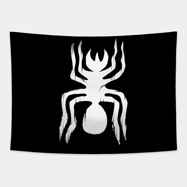 Nazca Lines Spider Tapestry by wildsidecomix