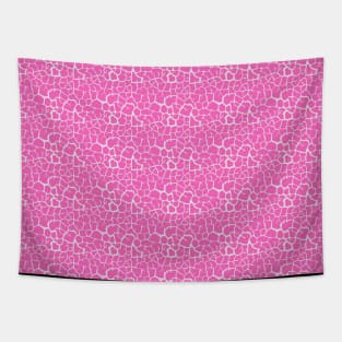 Elephant Print Skin Pattern Pink Tapestry