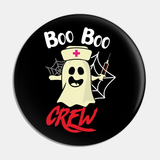 Boo Boo Crew Nurse Pin by ARTGUMY