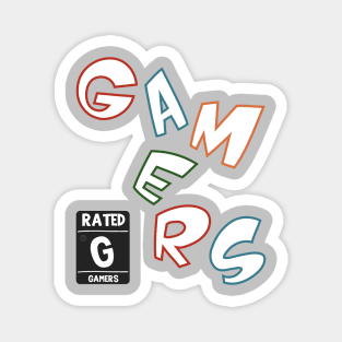 GAMERS Video Game Crew Magnet