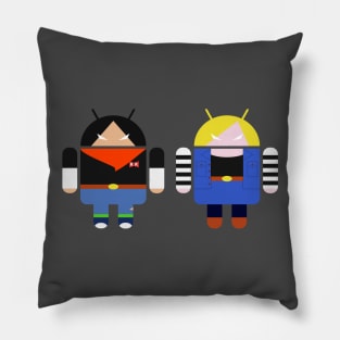 Androids 17 & 18 Pillow