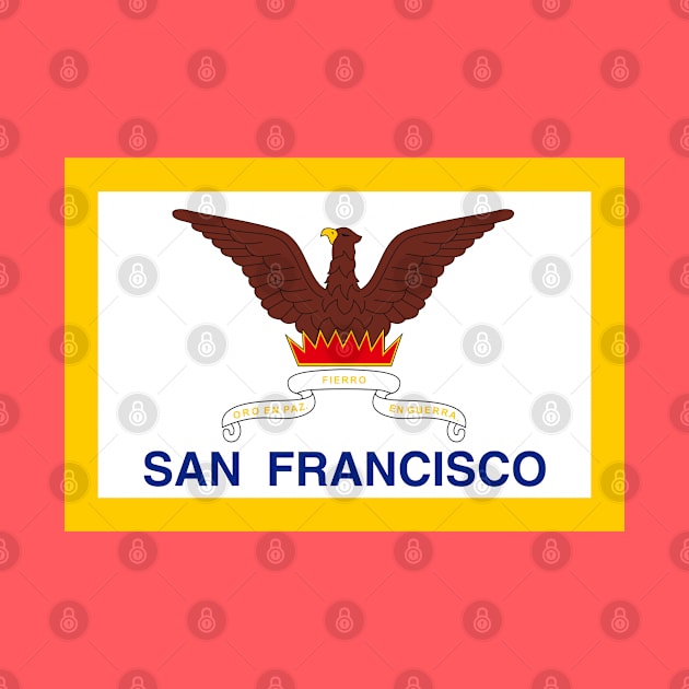 Flag of San Francisco, California by brigadeiro