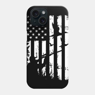 Cool USA Duck Hunting Shirt, Outdoor Duck Hunters Phone Case