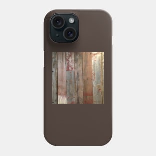 Farmhouse chic Rustic western country primitive barn wood Phone Case