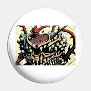 Daeomonic Toothy Carnage Pin