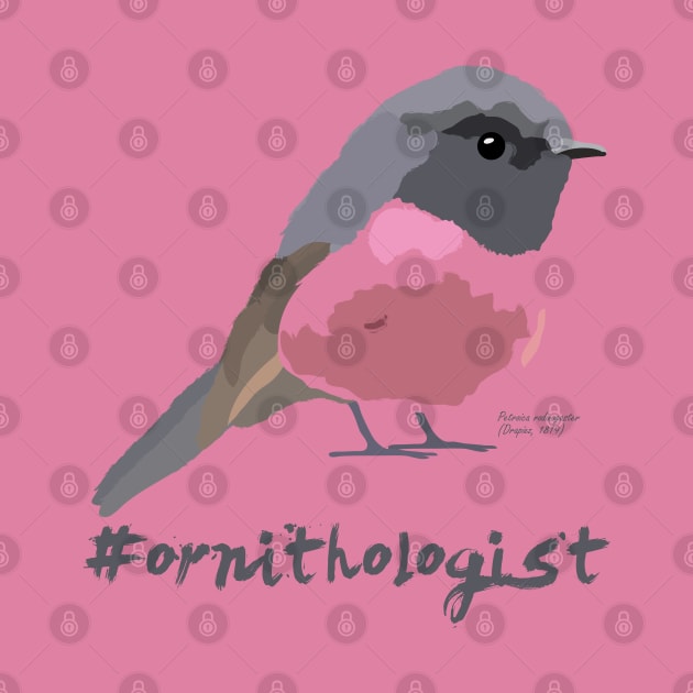 Ornithologist | Pink robin by uncutcreations