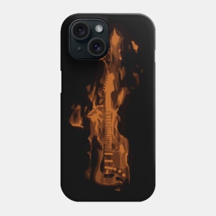 Fire Guitar Phone Case