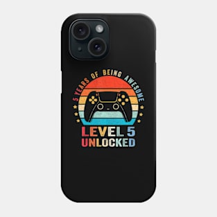 Level 5 Video 5th Birthday Phone Case