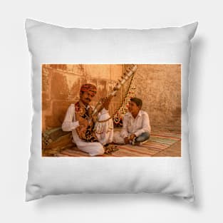 Mehrangarh Musician Pillow