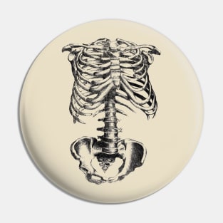 Skeleton bone Pin