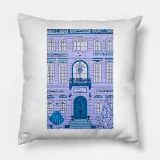 Christmas is coming to New York No. 4 Pillow