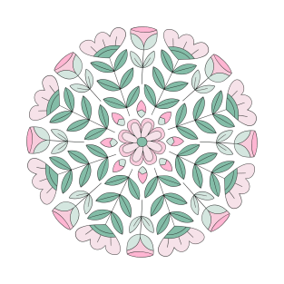 Floral Mandala T-Shirt